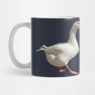 The Effortless Duck Walking Forward Cut Out Mug